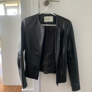 Aritzia Babaton Leather coat